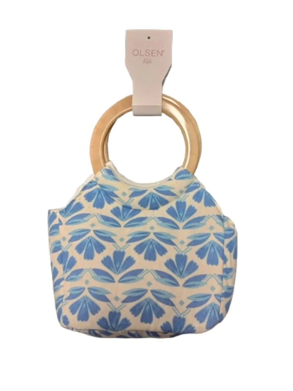 NWT Sigrid Olsen Kids Lined Floral Fabric Bag as Pictured